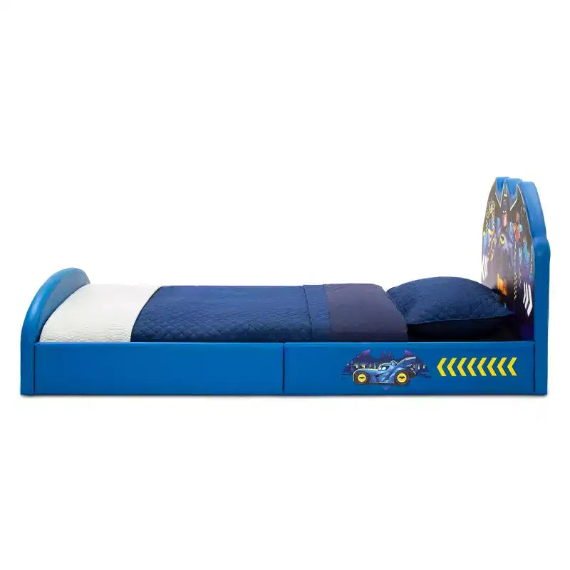 Delta Children Batman Batwheels Upholstered Twin Bed