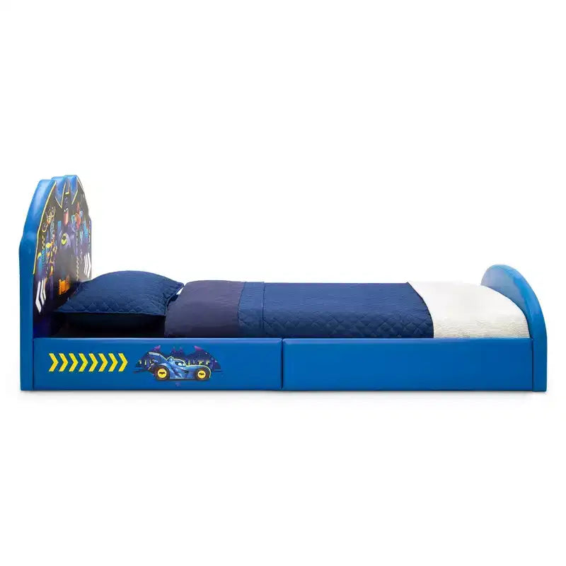 Delta Children Batman Batwheels Upholstered Twin Bed